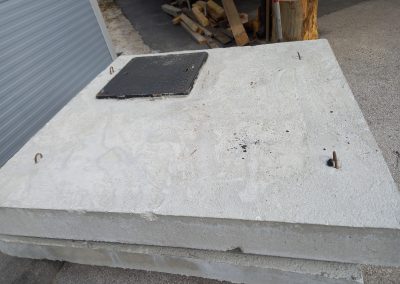 Betonski podstavki za javno razsvetljavo